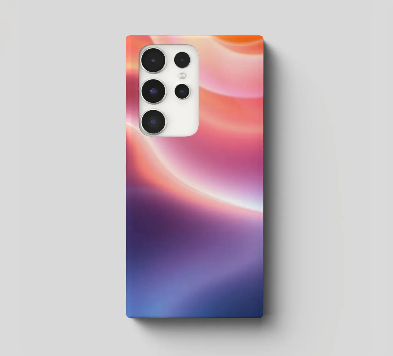 Lebendige Abstraktion mit weichen Verläufen und dynamischem Fluss Samsung Hülle von DesignDoodle