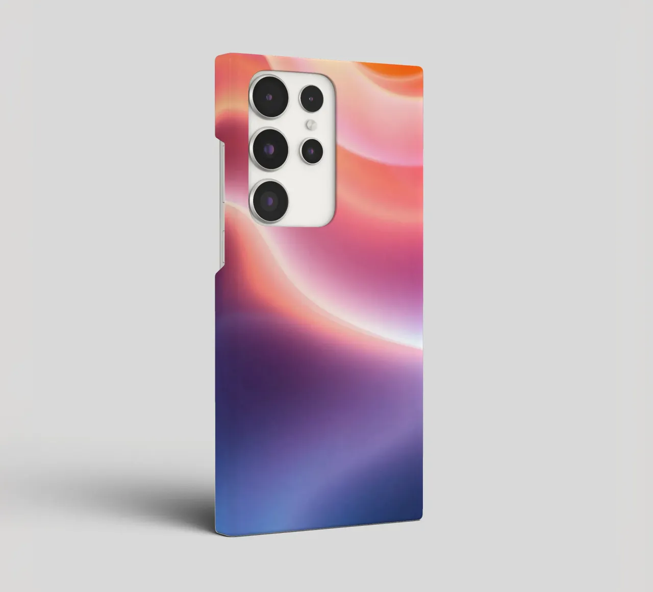 Lebendige Abstraktion mit weichen Verläufen und dynamischem Fluss Samsung Hülle von DesignDoodle