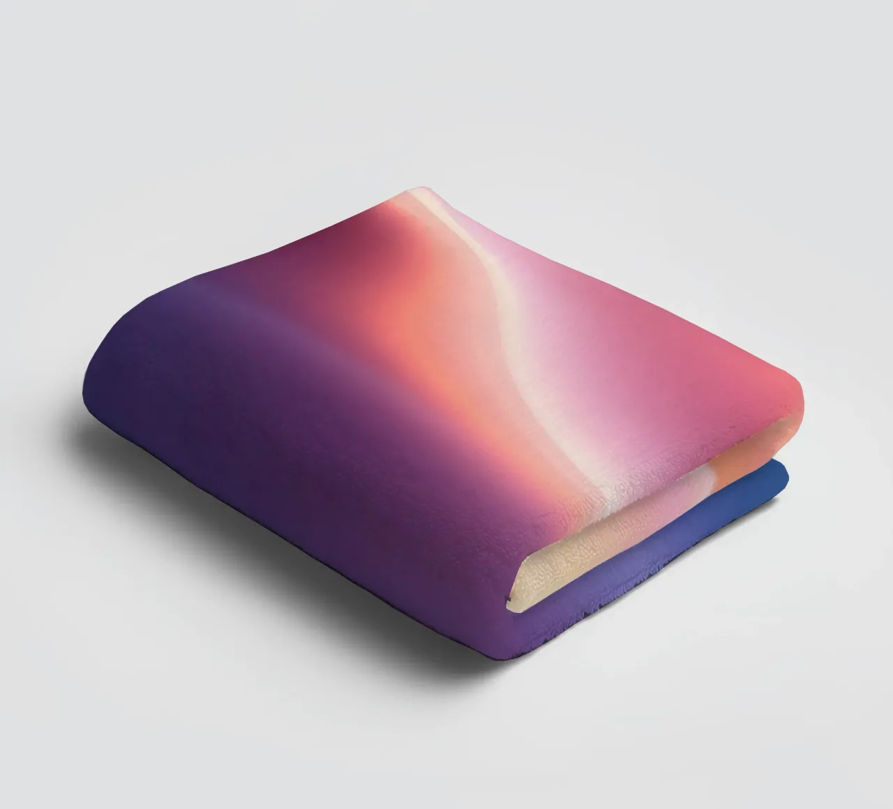 Vibrant abstract with smooth gradients and dynamic flow towel by DesignDoodle