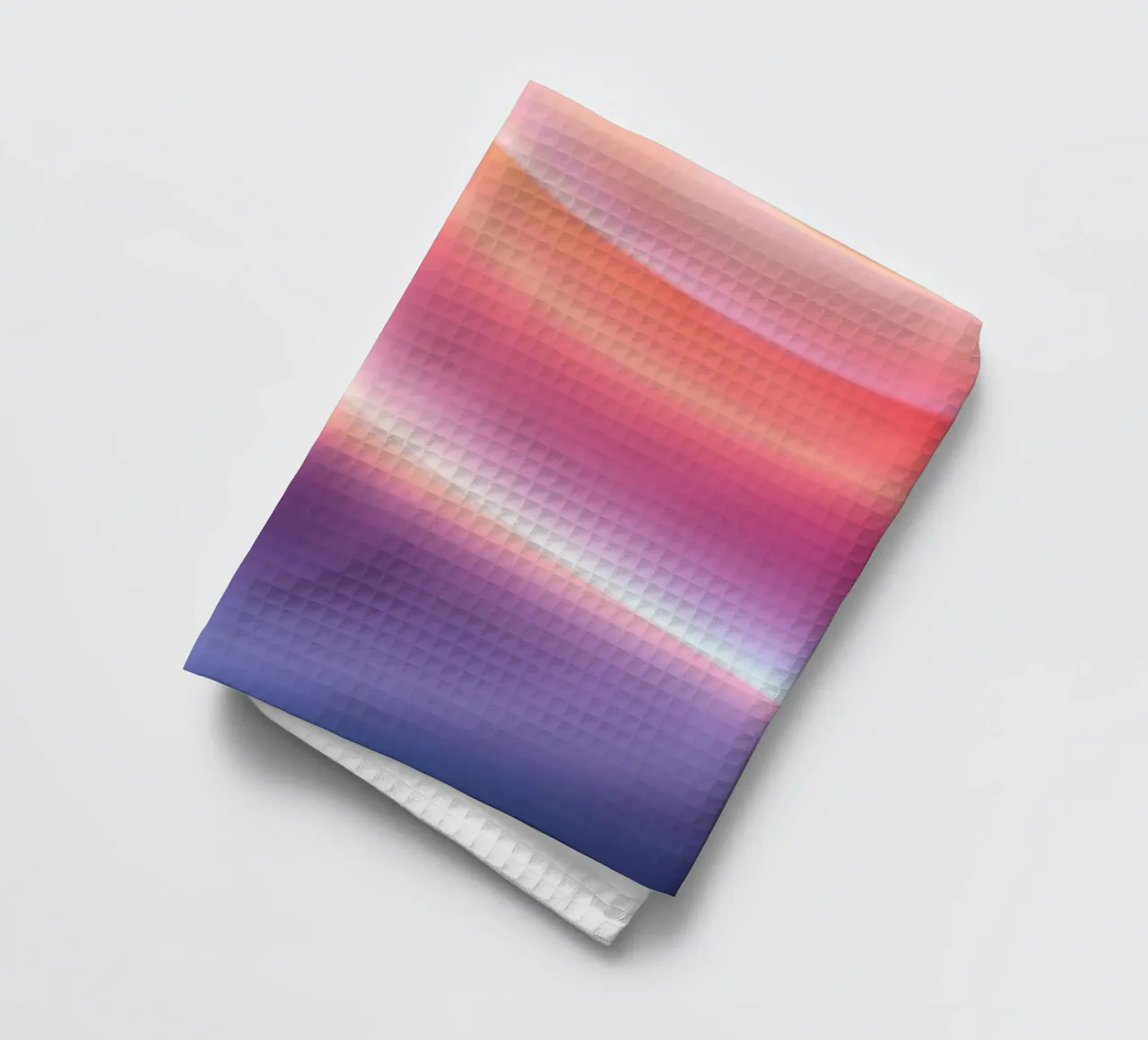 Lebendige Abstraktion mit weichen VerlÀufen und dynamischem Fluss Geschirrtuch von DesignDoodle