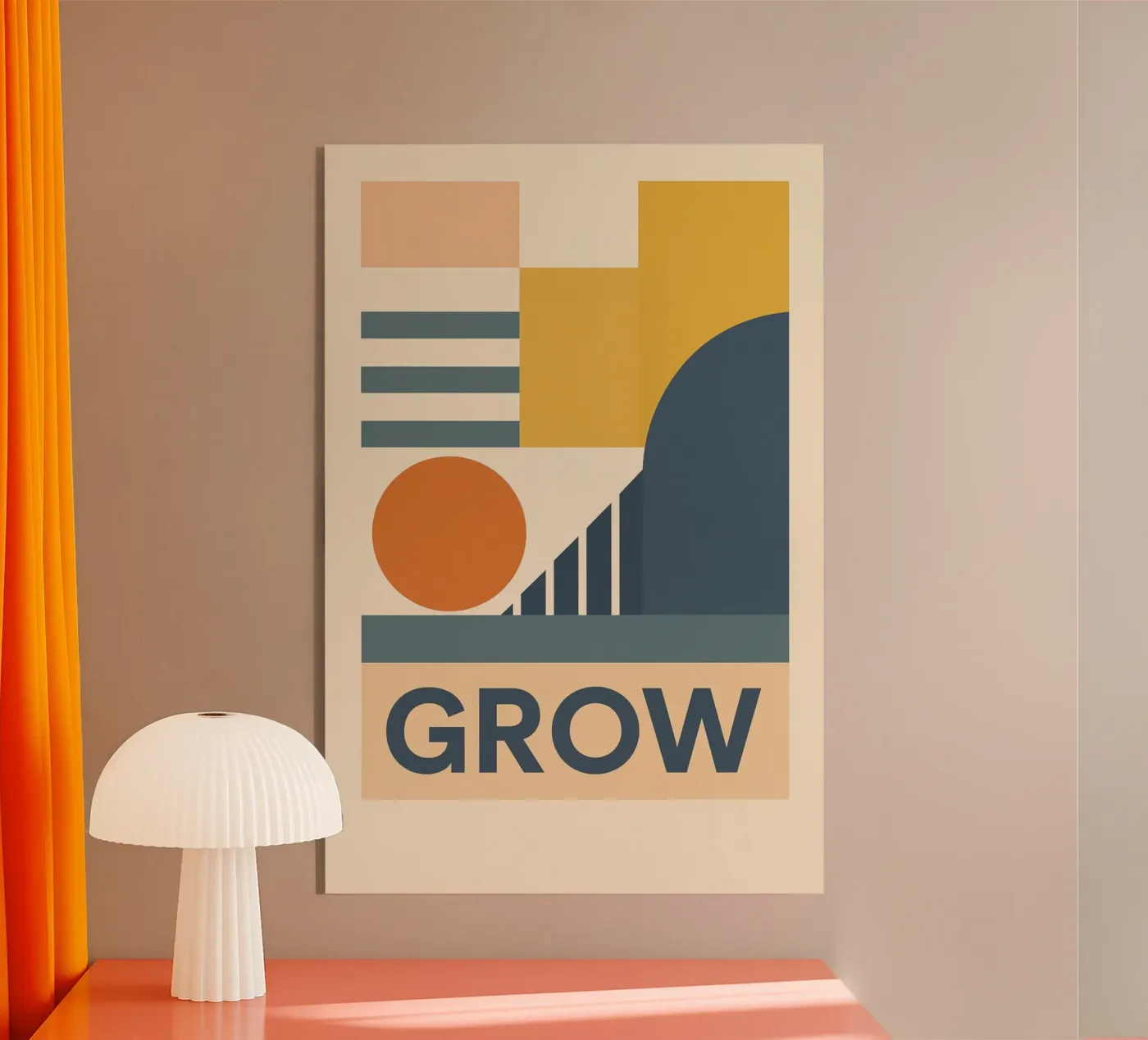 Grow - Bauhausstil plexiglass da Studio M