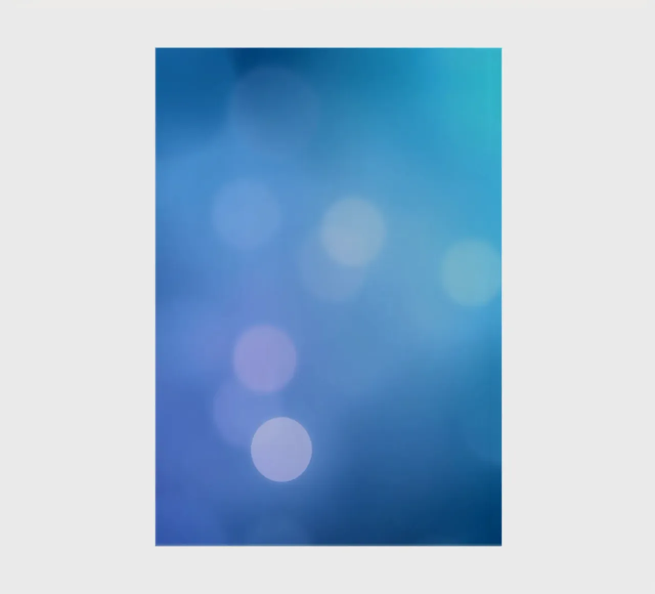 Vibrant blue and purple abstract design with subtle bokeh notebook by DesignDoodle