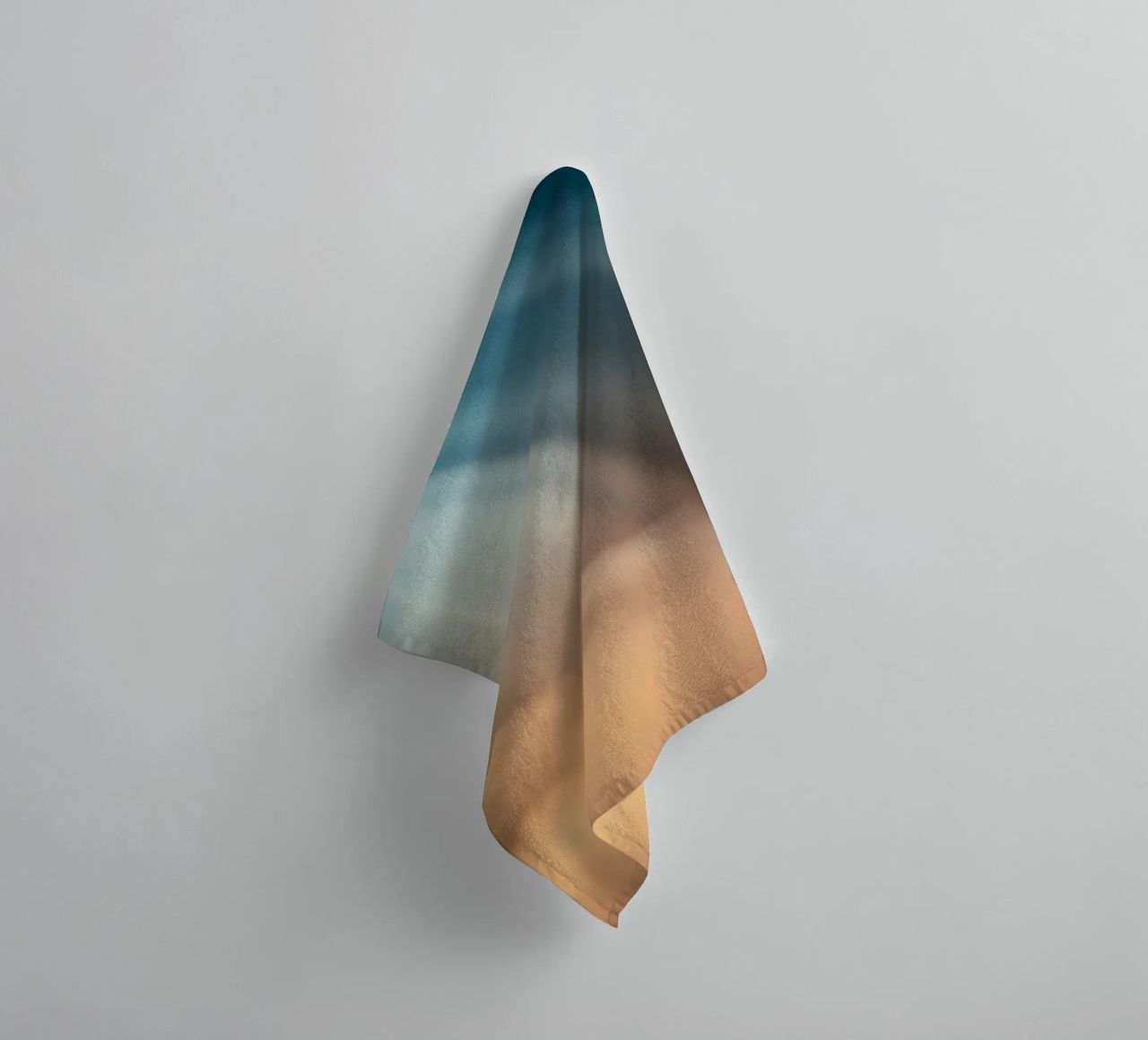 Soft abstract background with light ray piercing through fog towel by DesignDoodle