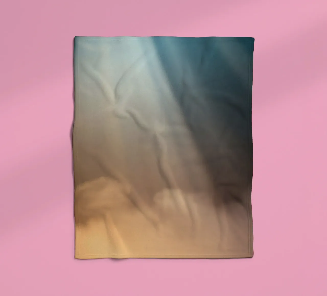 Soft abstract background with light ray piercing through fog fleece blanket by DesignDoodle