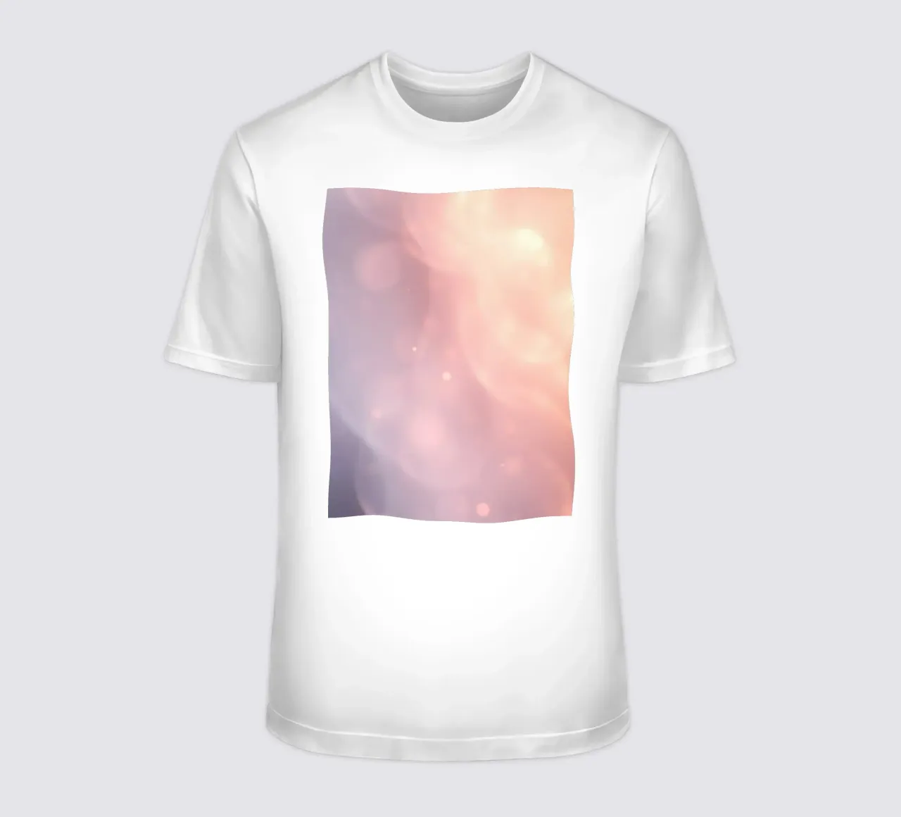 Elegant abstract pastel background with soft gradients t-shirt by DesignDoodle