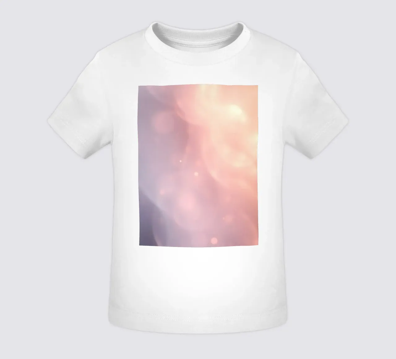 Elegant abstract pastel background with soft gradients baby t-shirt by DesignDoodle