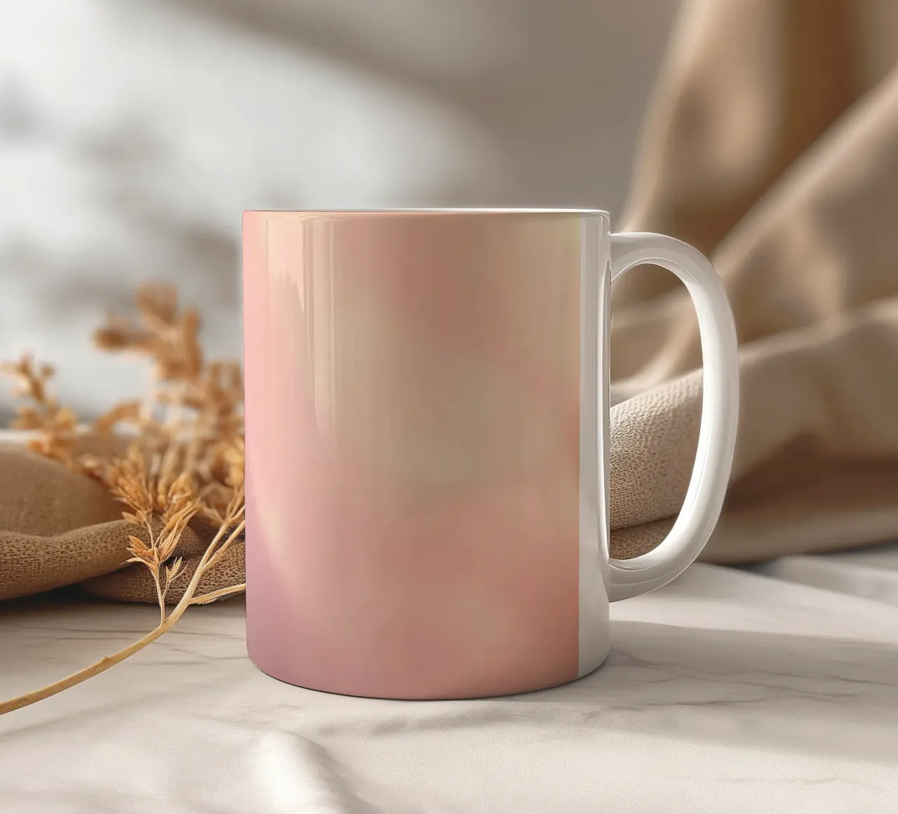Elegant abstract pastel background with soft gradients ceramic mug by DesignDoodle