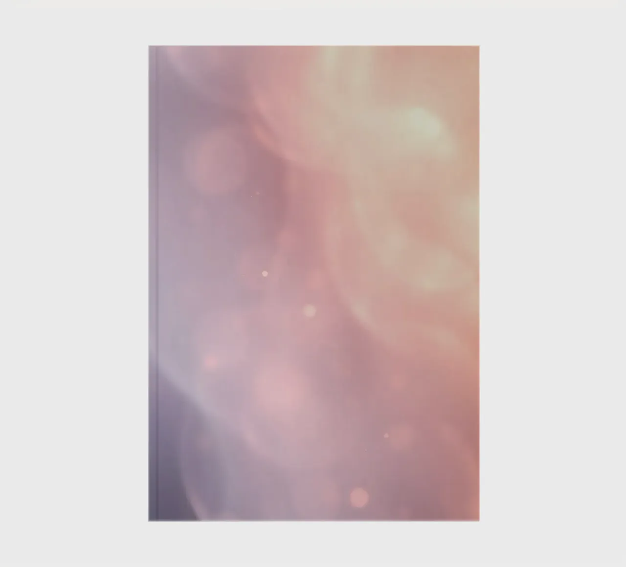 Elegant abstract pastel background with soft gradients notebook by DesignDoodle