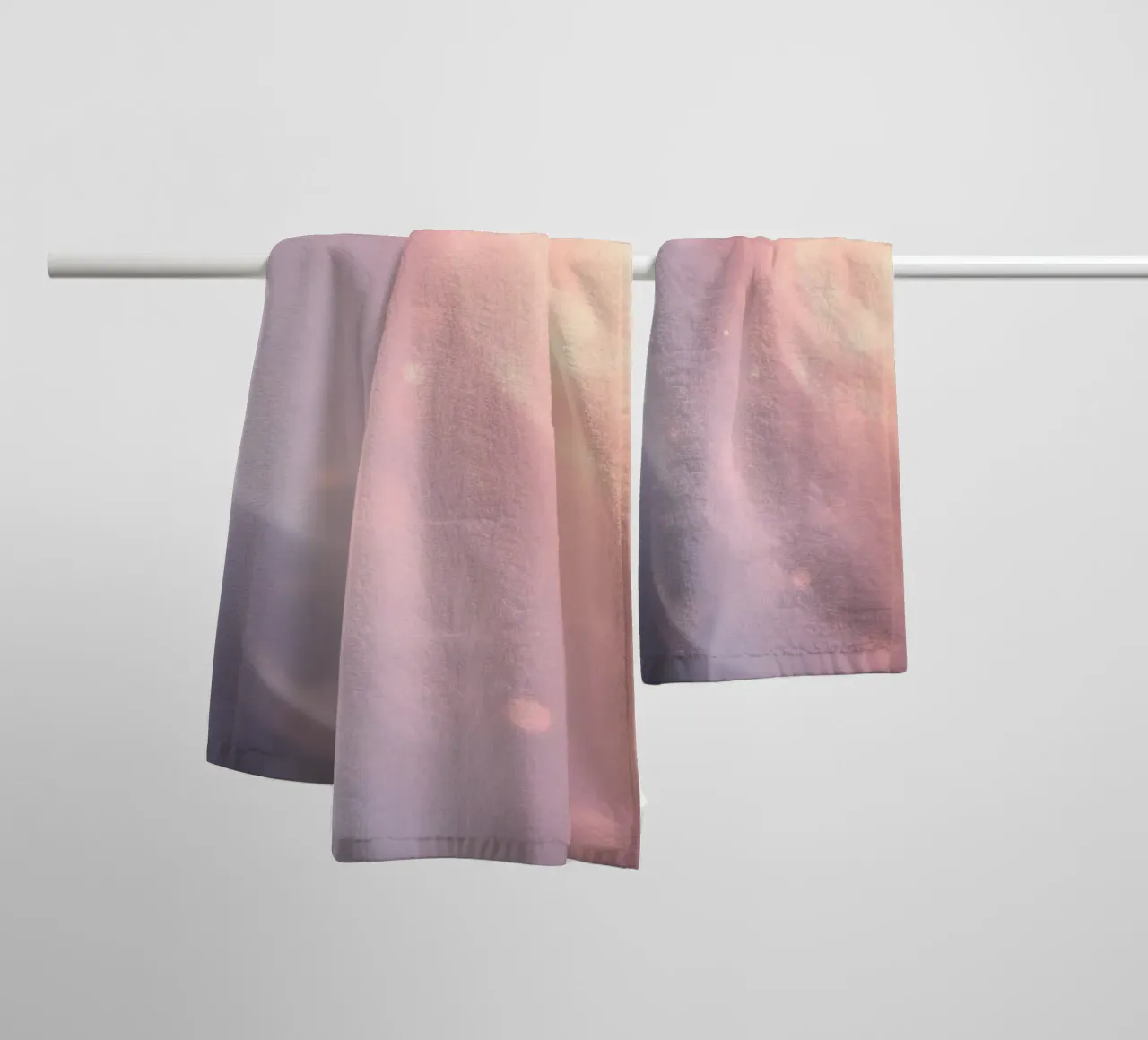 Elegant abstract pastel background with soft gradients towel by DesignDoodle