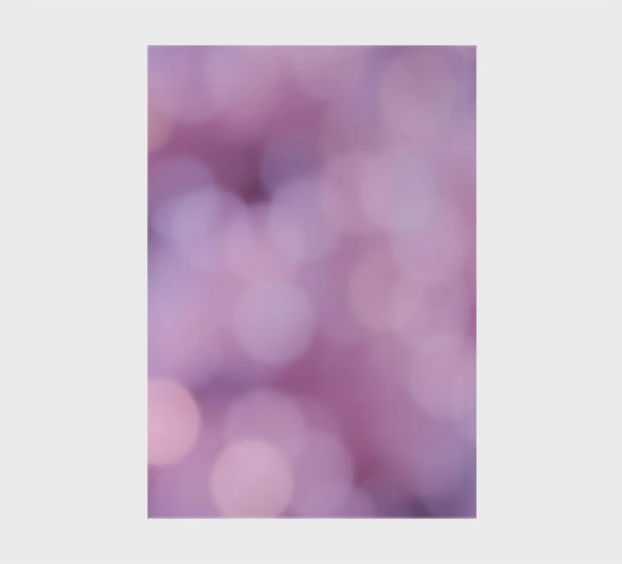 Colorful abstract bokeh background with gentle pink hues notebook by DesignDoodle