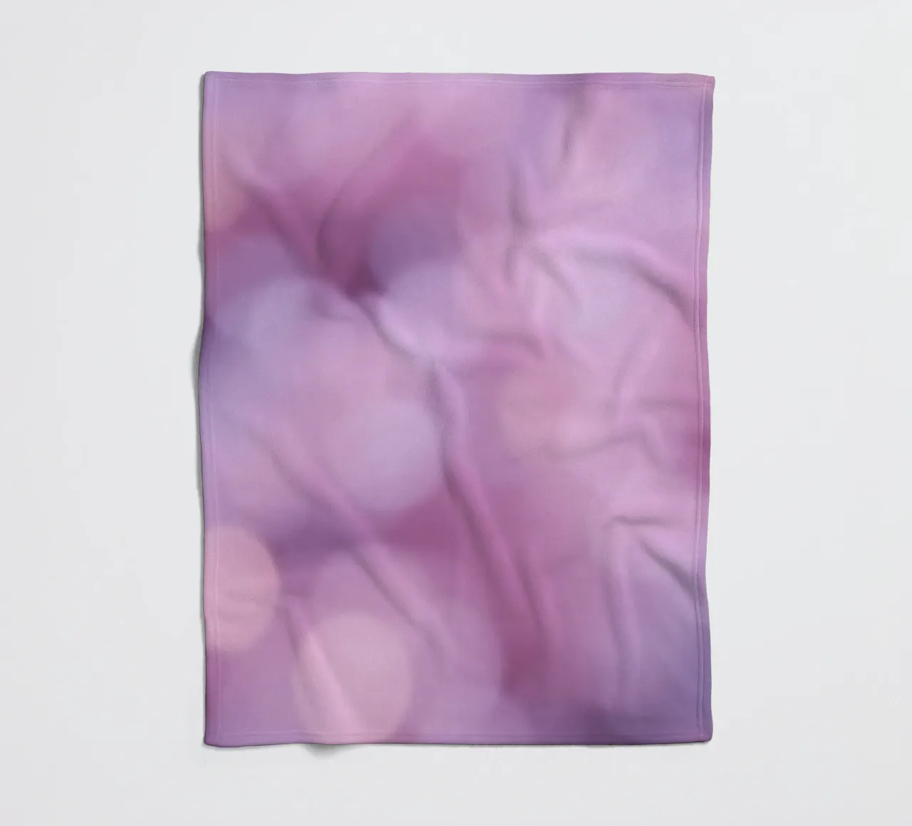 Kleurrijke abstracte bokeh-achtergrond met zachte roze tinten fleecedeken van DesignDoodle