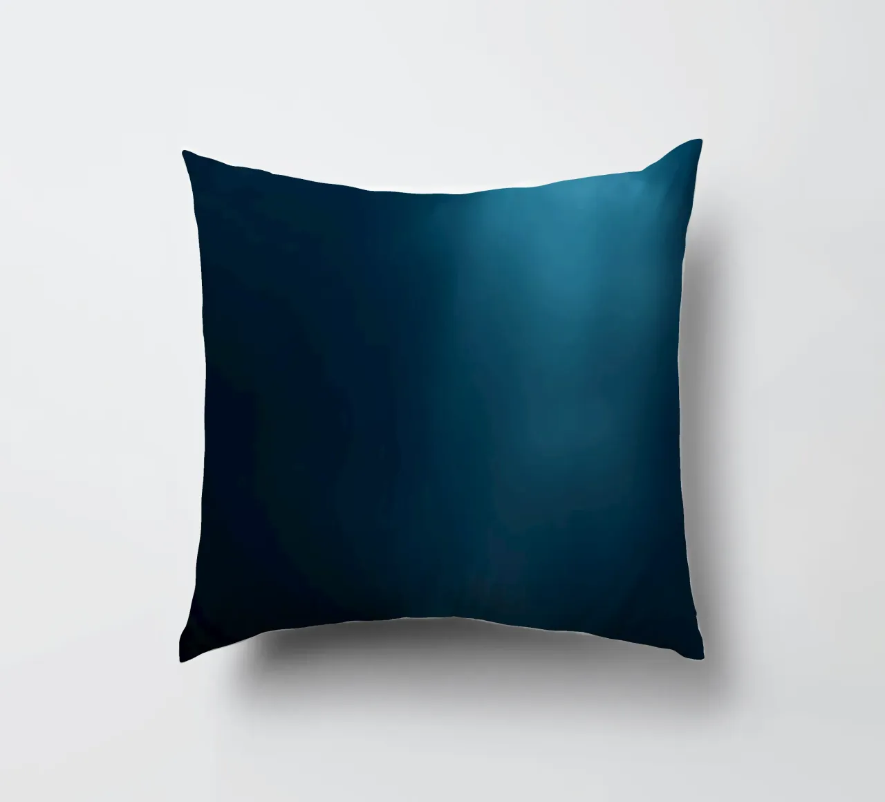abstract underwater design with flowing soft blue tones decorative cushion by DesignDoodle