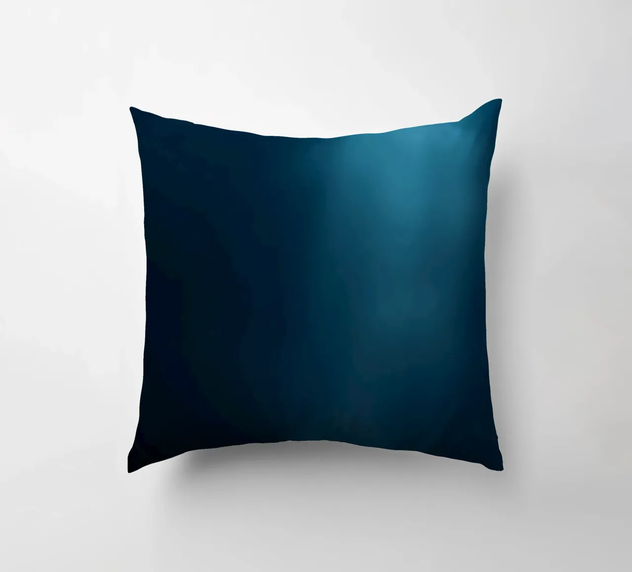 abstract underwater design with flowing soft blue tones decorative cushion by DesignDoodle