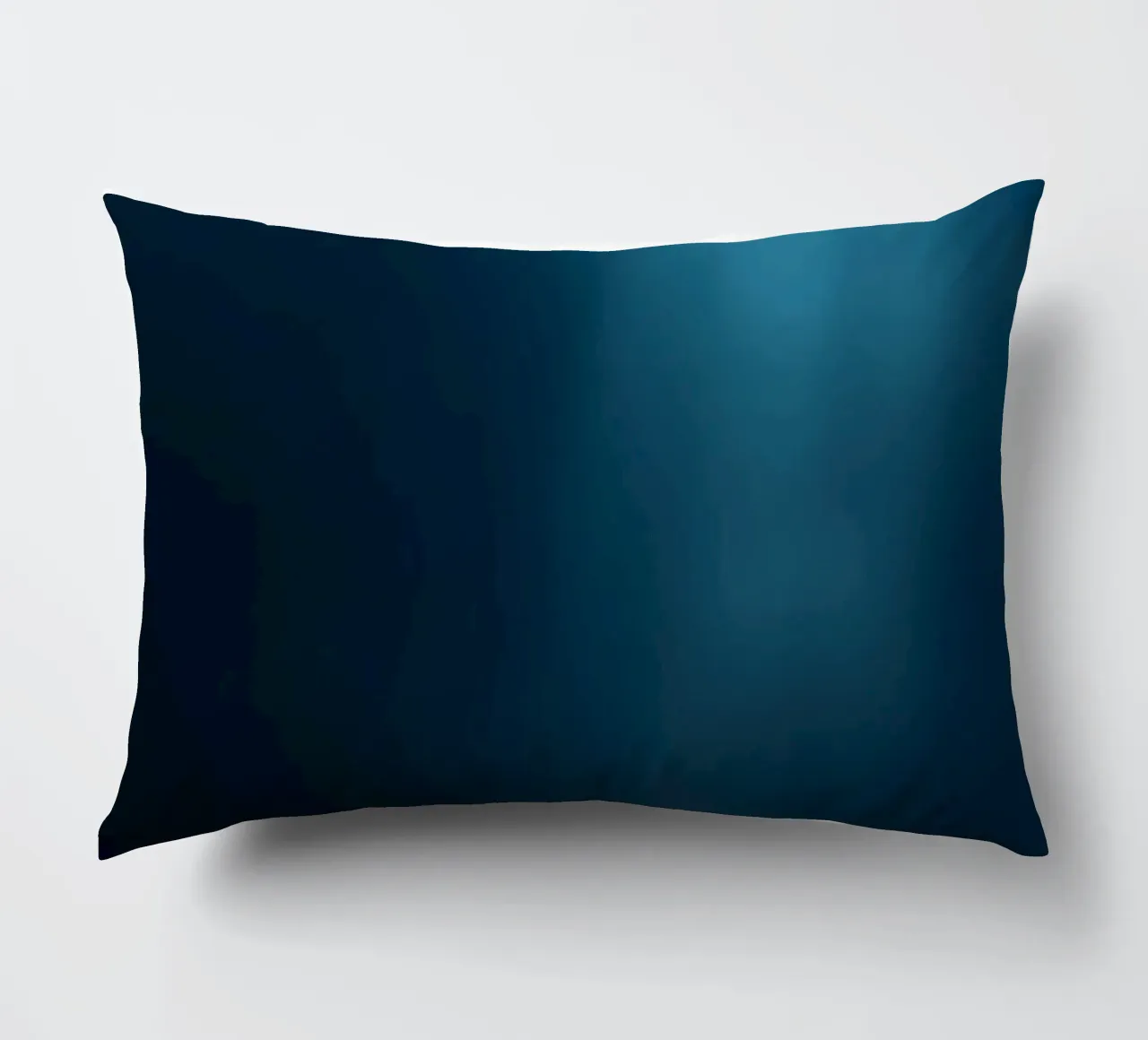 abstract underwater design with flowing soft blue tones decorative cushion by DesignDoodle