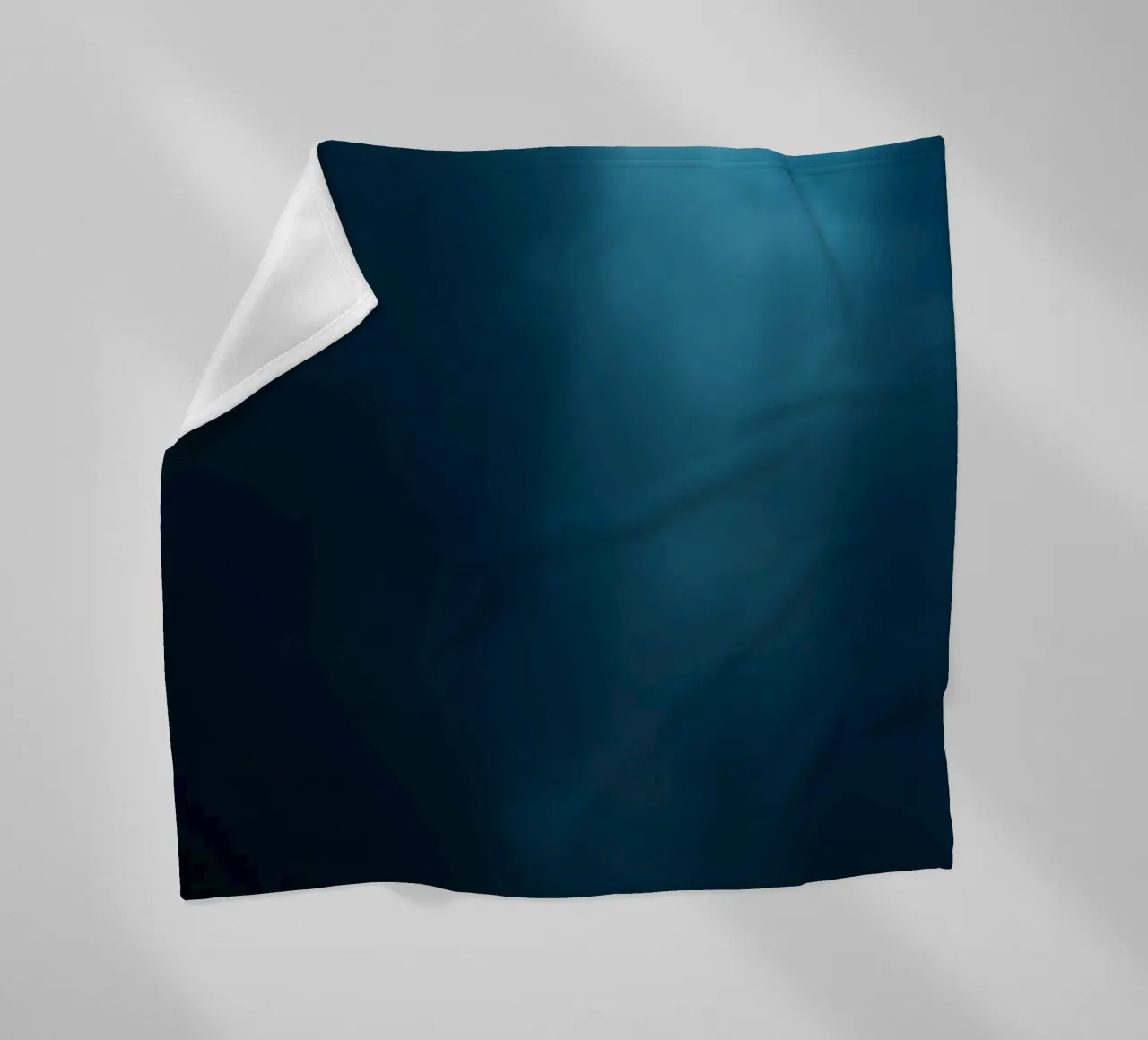 abstract underwater design with flowing soft blue tones fleece blanket by DesignDoodle