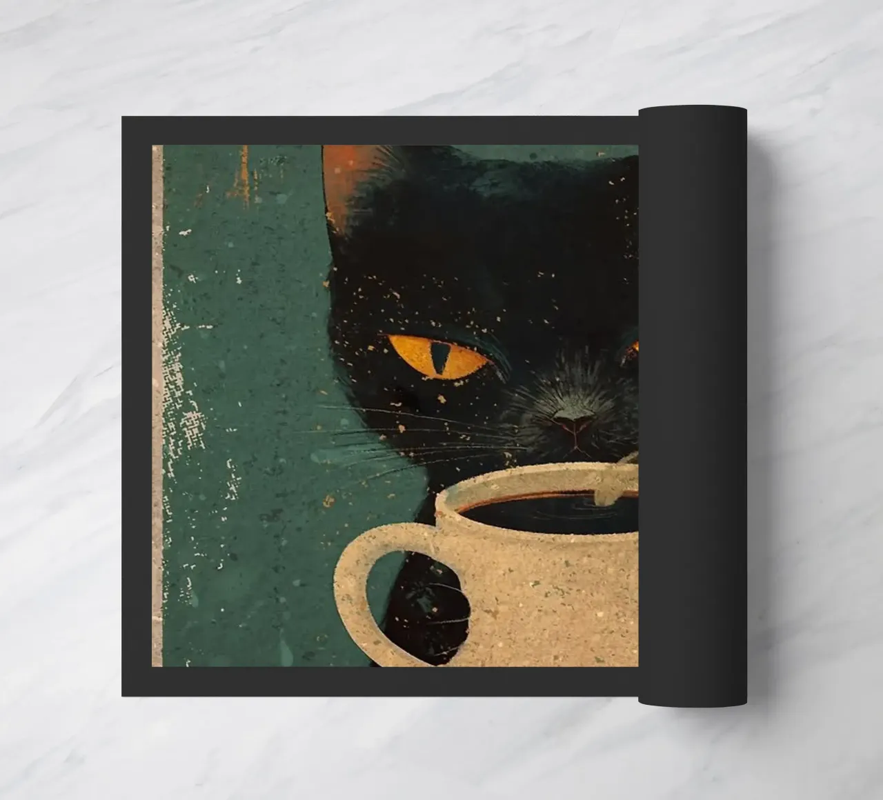 More Espresso, Less Depresso zerbino da Margaret Marie Ostrout