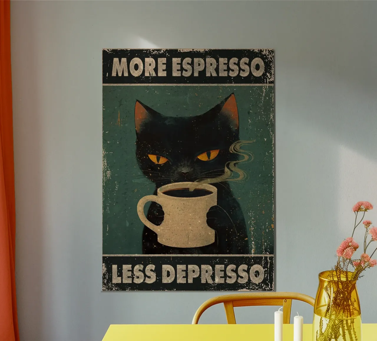 More Espresso, Less Depresso carta hahnemühle da Margaret Marie Ostrout