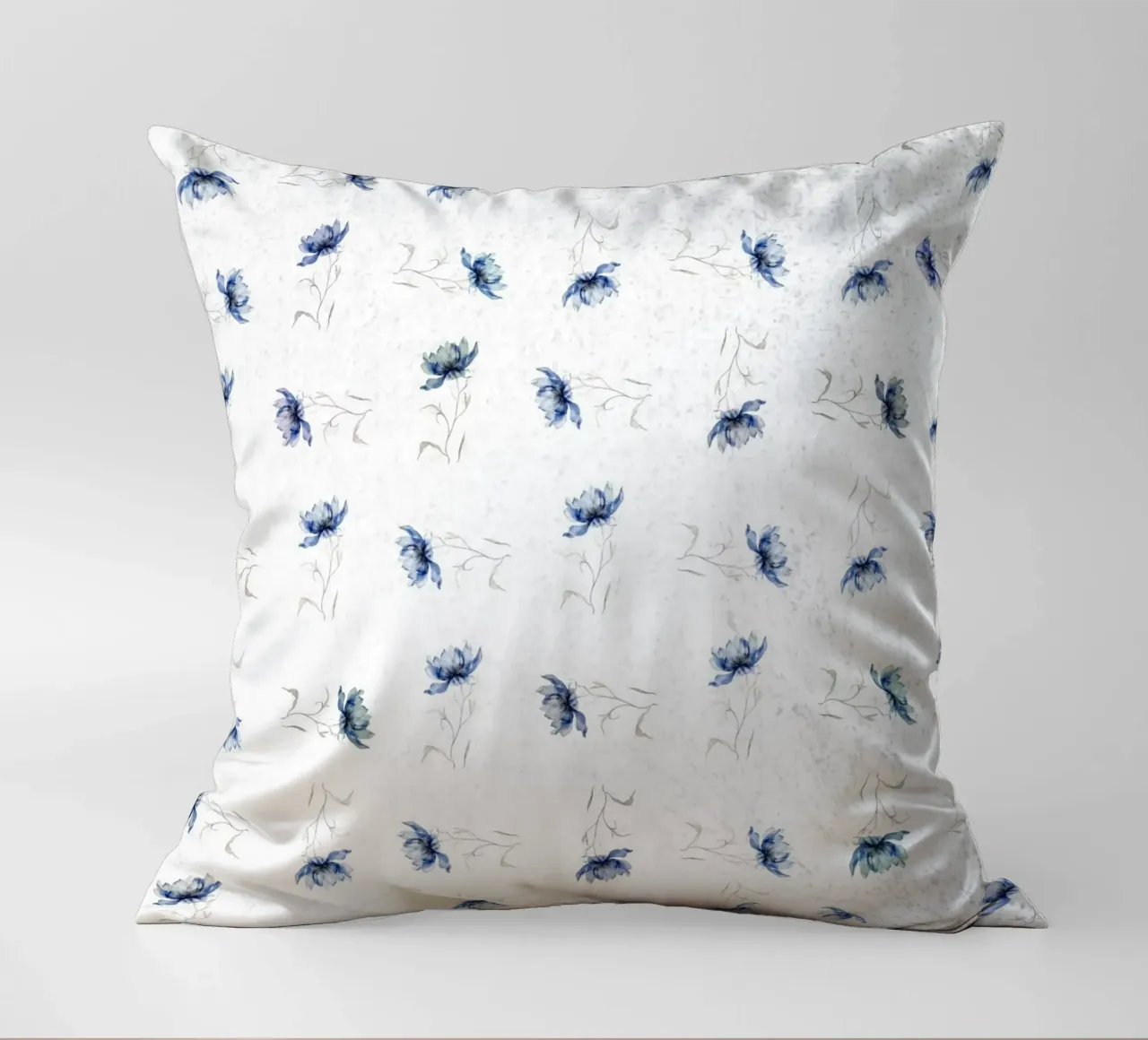 Fiore blu uno cuscino da LaylaOzHome