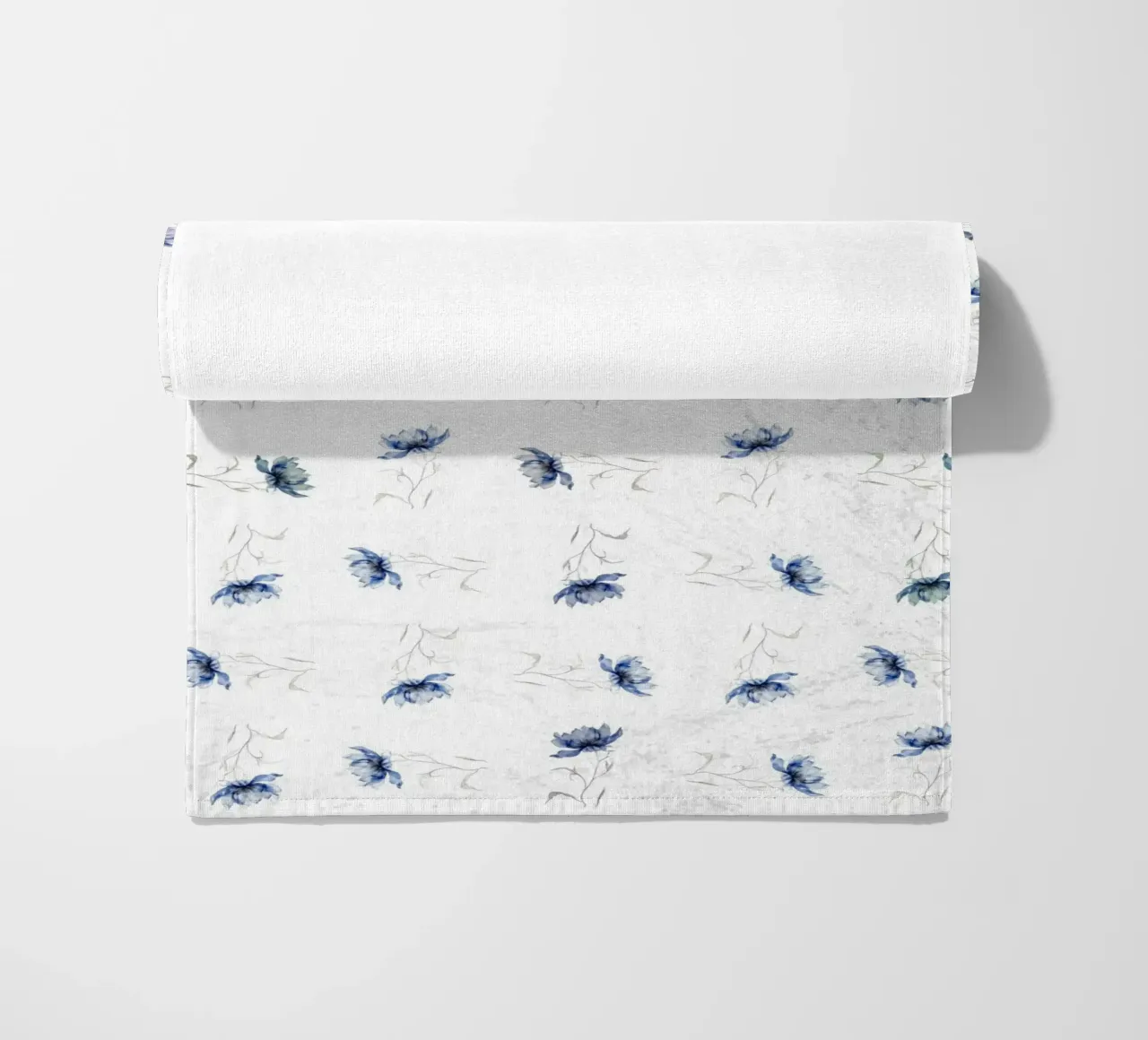Fiore blu uno telo mare da LaylaOzHome
