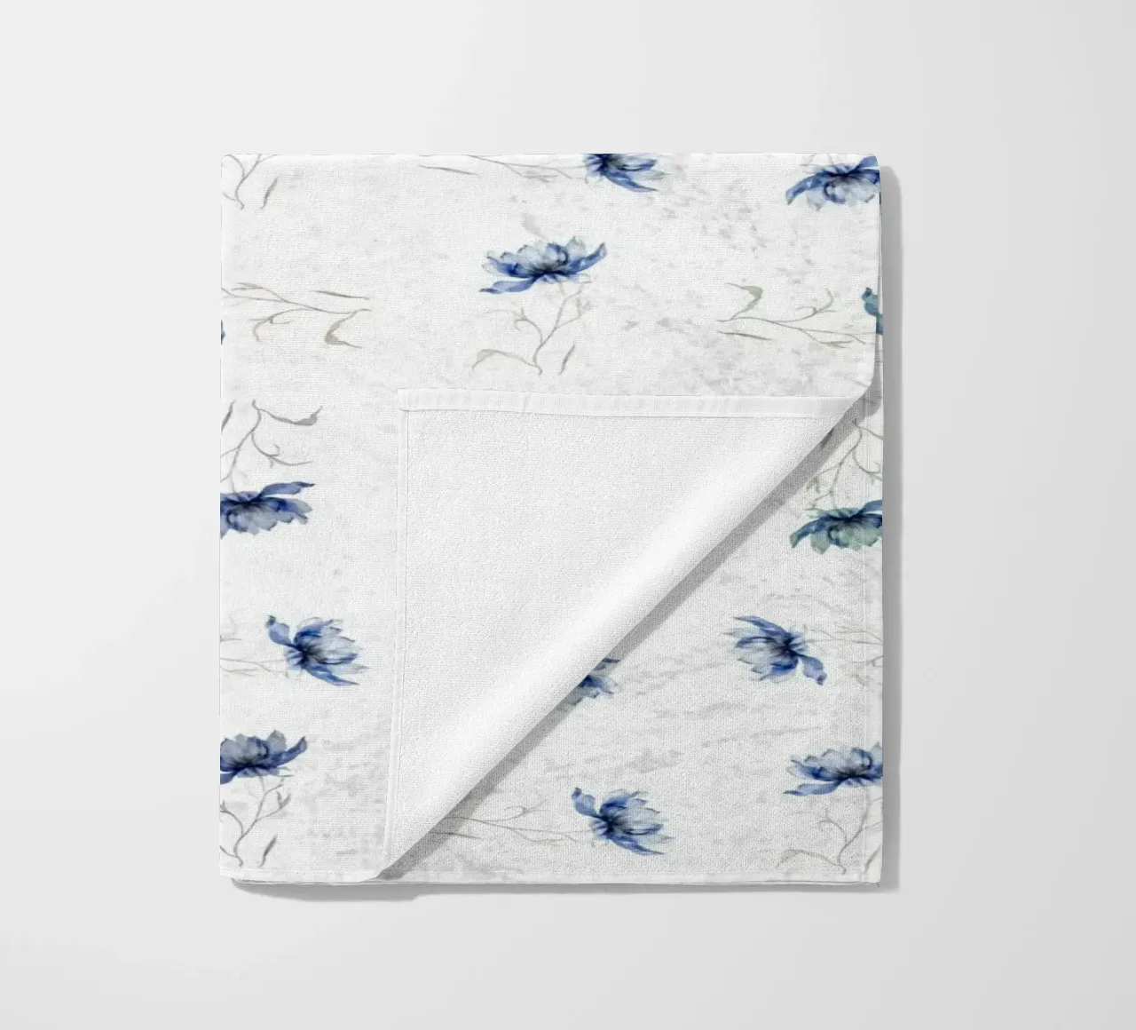 Fiore blu uno telo mare da LaylaOzHome