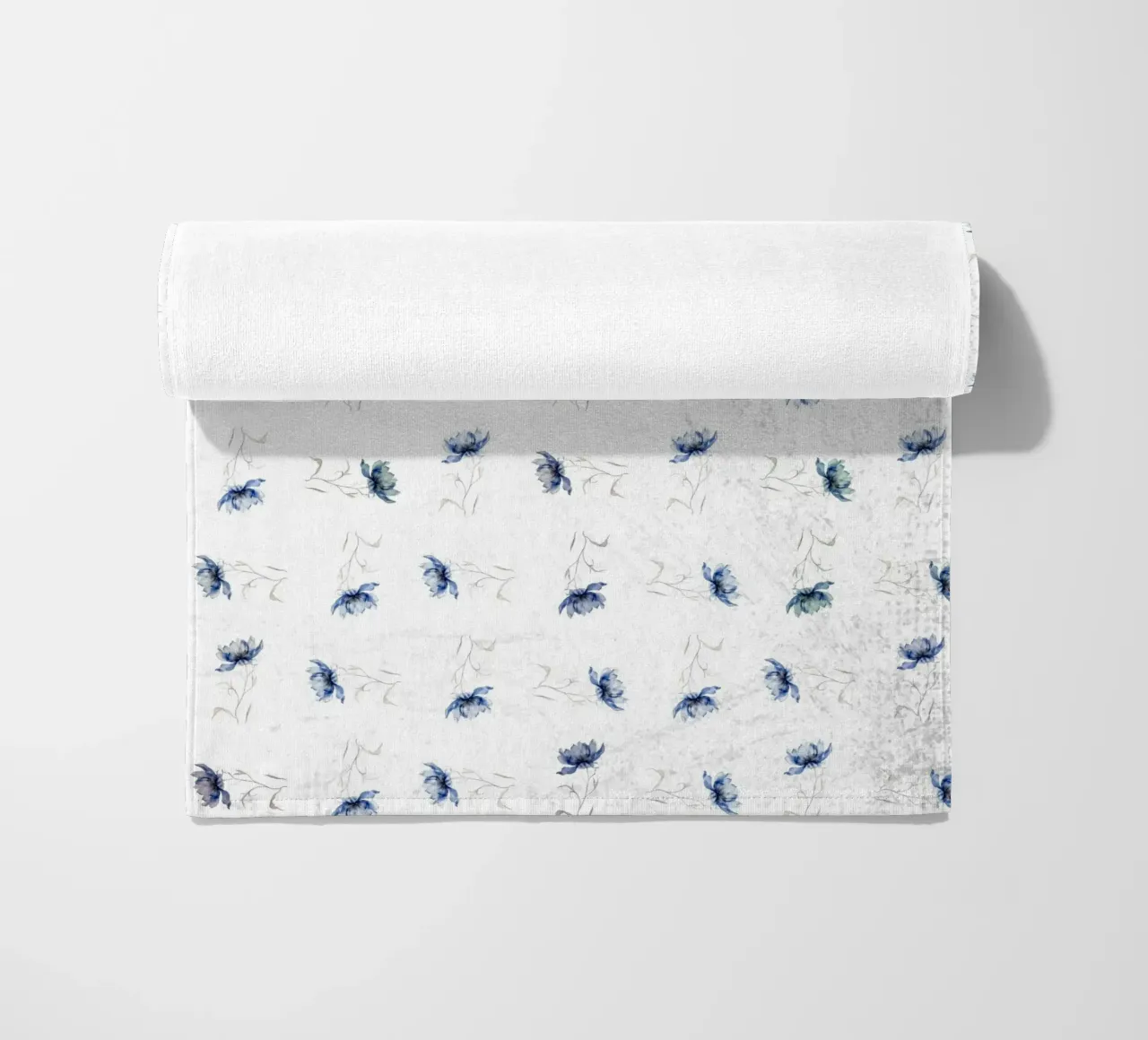 Fiore blu uno telo mare da LaylaOzHome