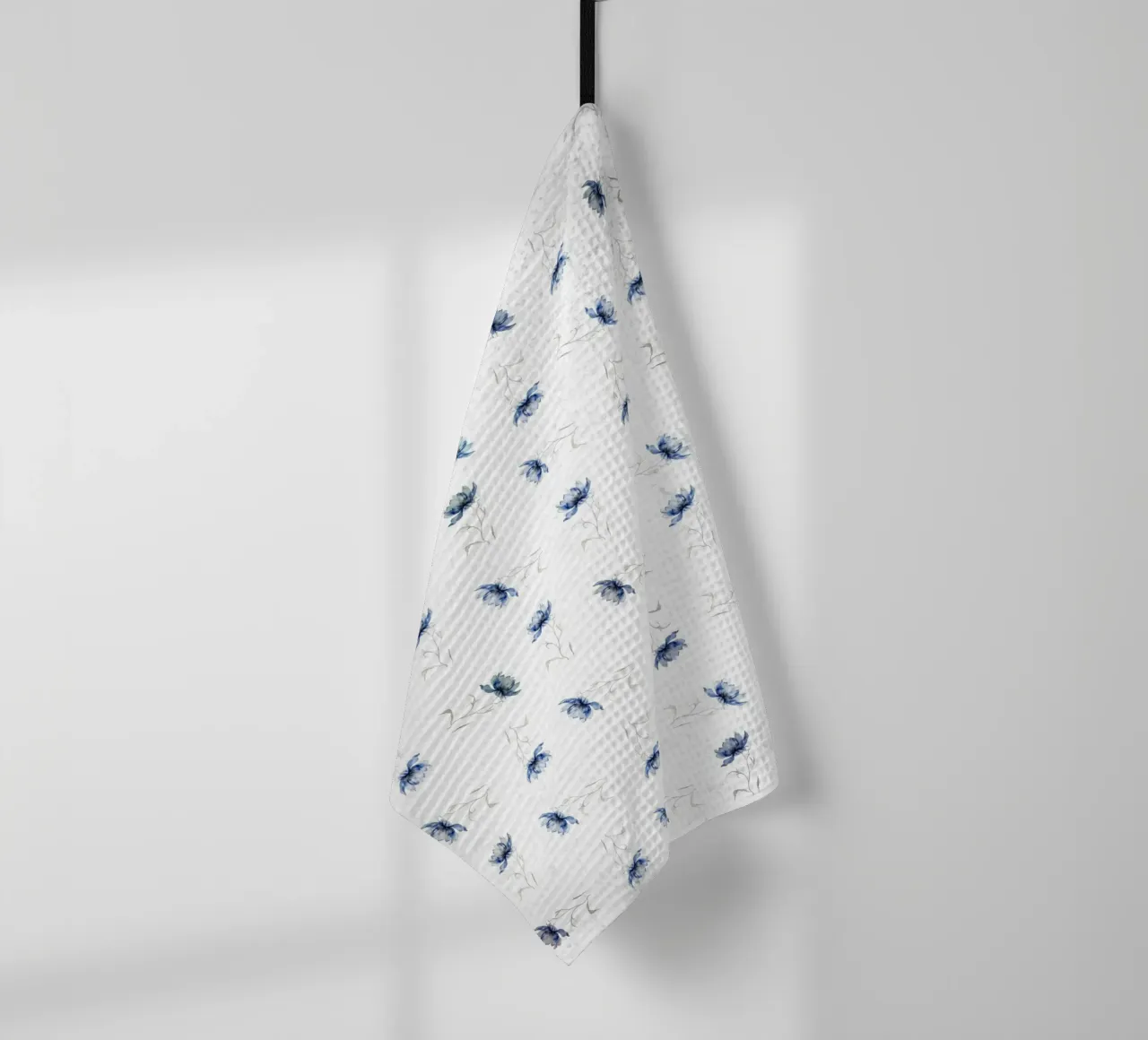 Fiore blu uno canovaccio da cucina da LaylaOzHome