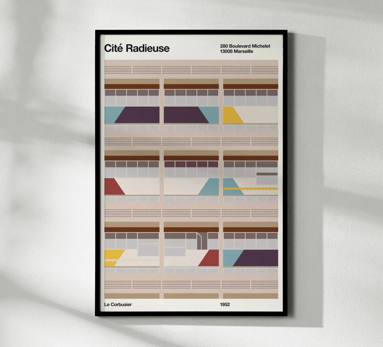 Cite Radieuse poster de Florent Bodart