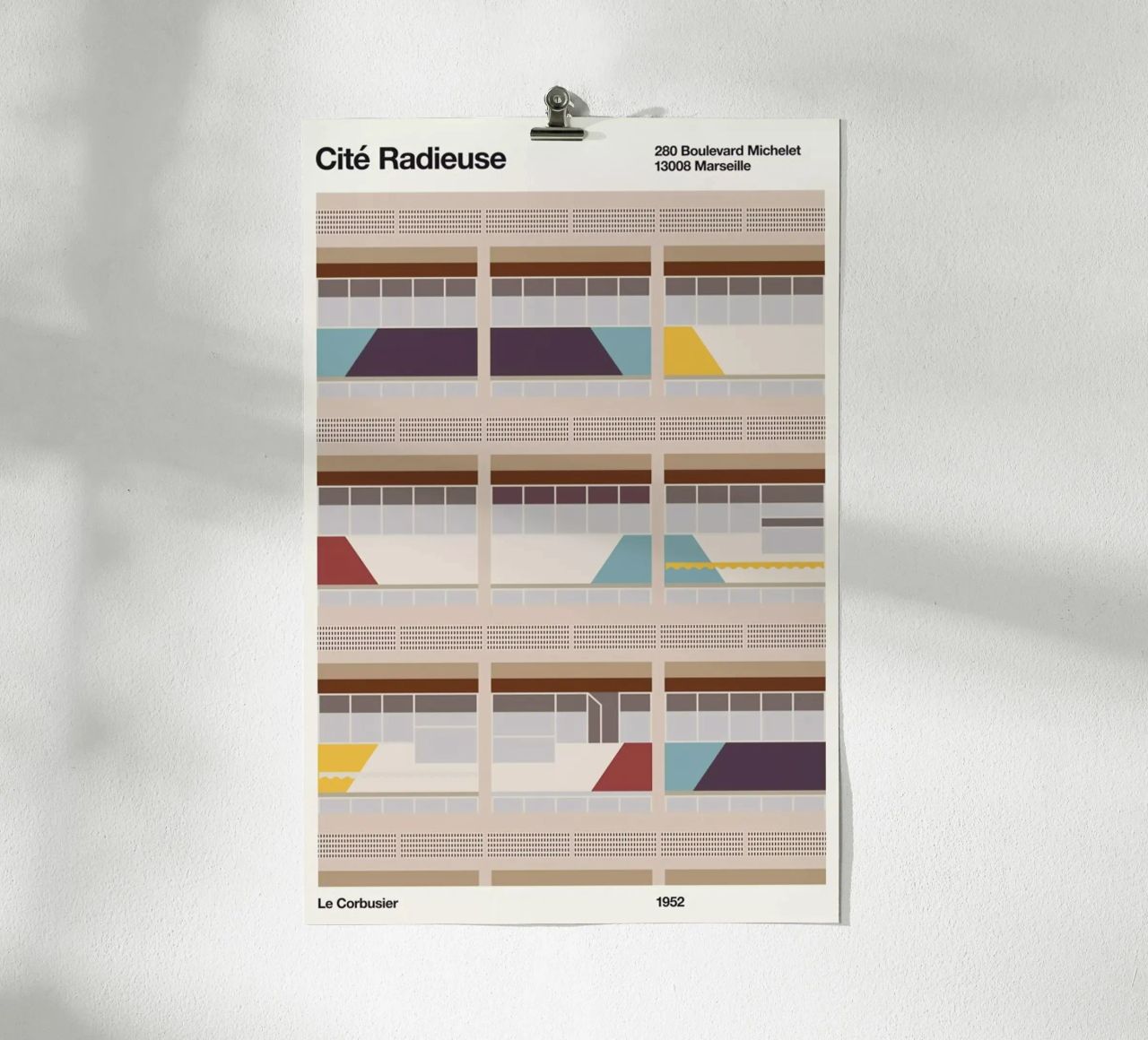 Cite Radieuse poster de Florent Bodart
