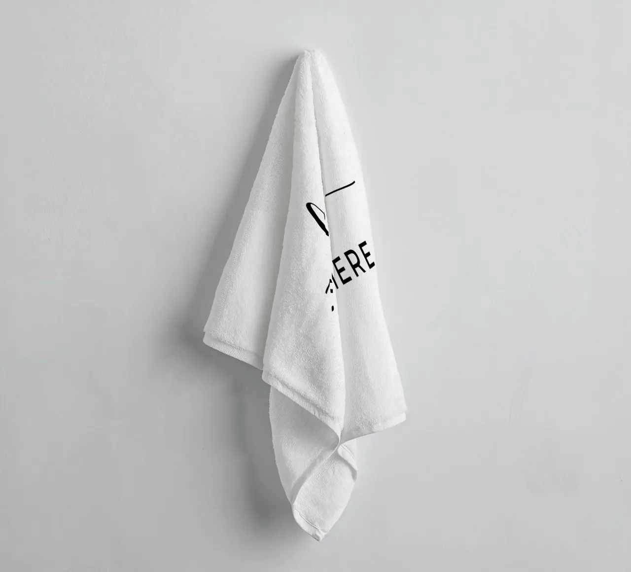 L'amore vive qui asciugamano da bagno da Shark Printables