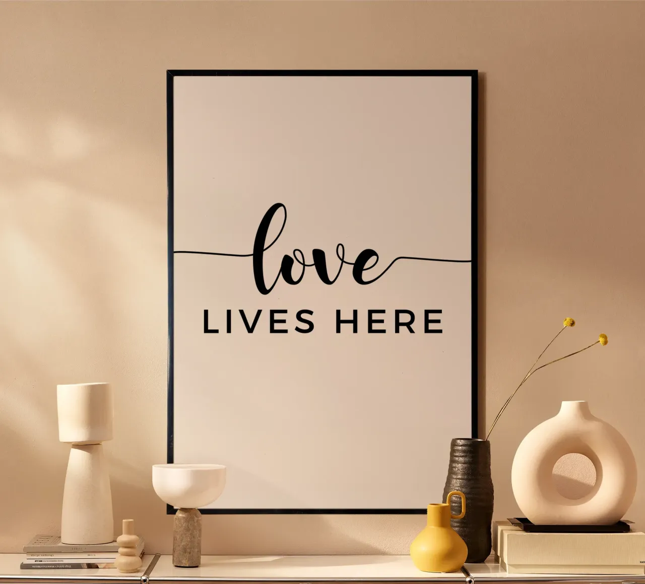 L'amore vive qui carta hahnemühle da Shark Printables