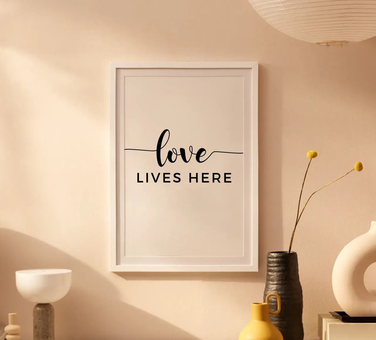 L'amore vive qui carta hahnemühle da Shark Printables