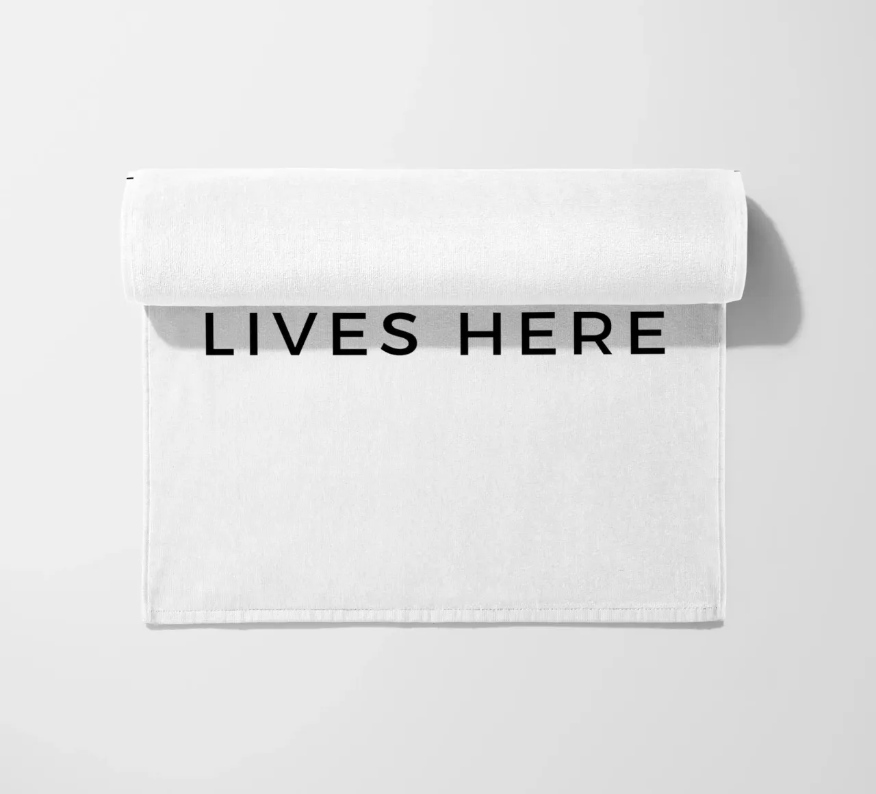 L'amore vive qui telo mare da Shark Printables