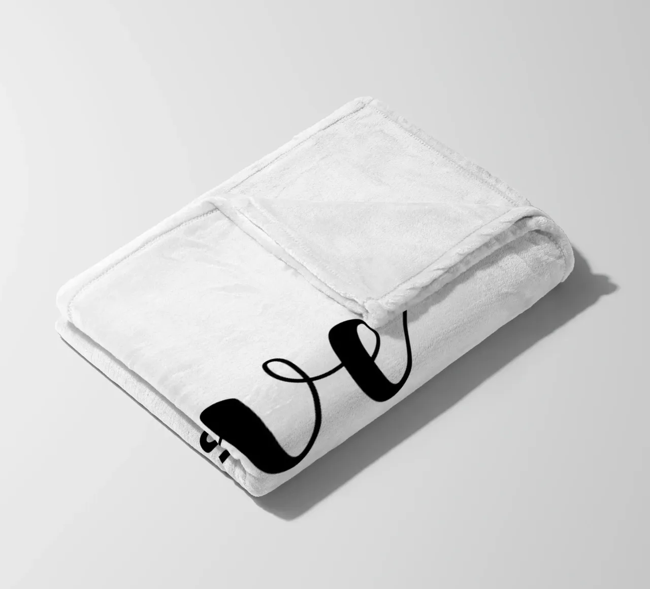 L'amore vive qui coperta in pile da Shark Printables