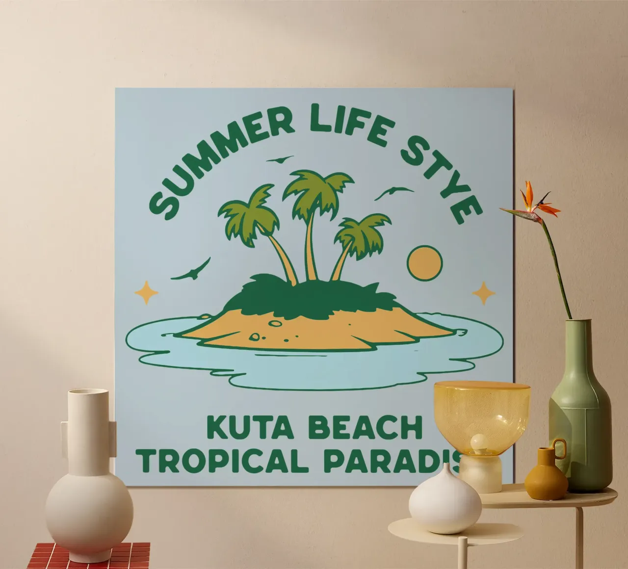 Stile di vita estivo poster da Gunawan Rb