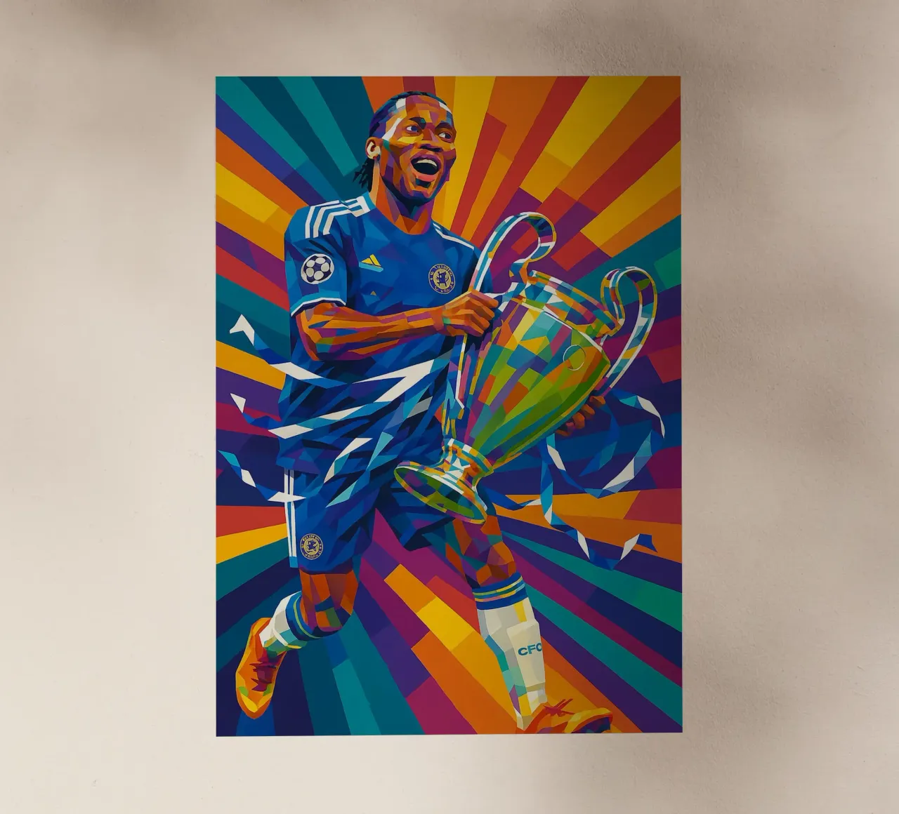 Didier Drogba pellicola backlit da HopeStudio