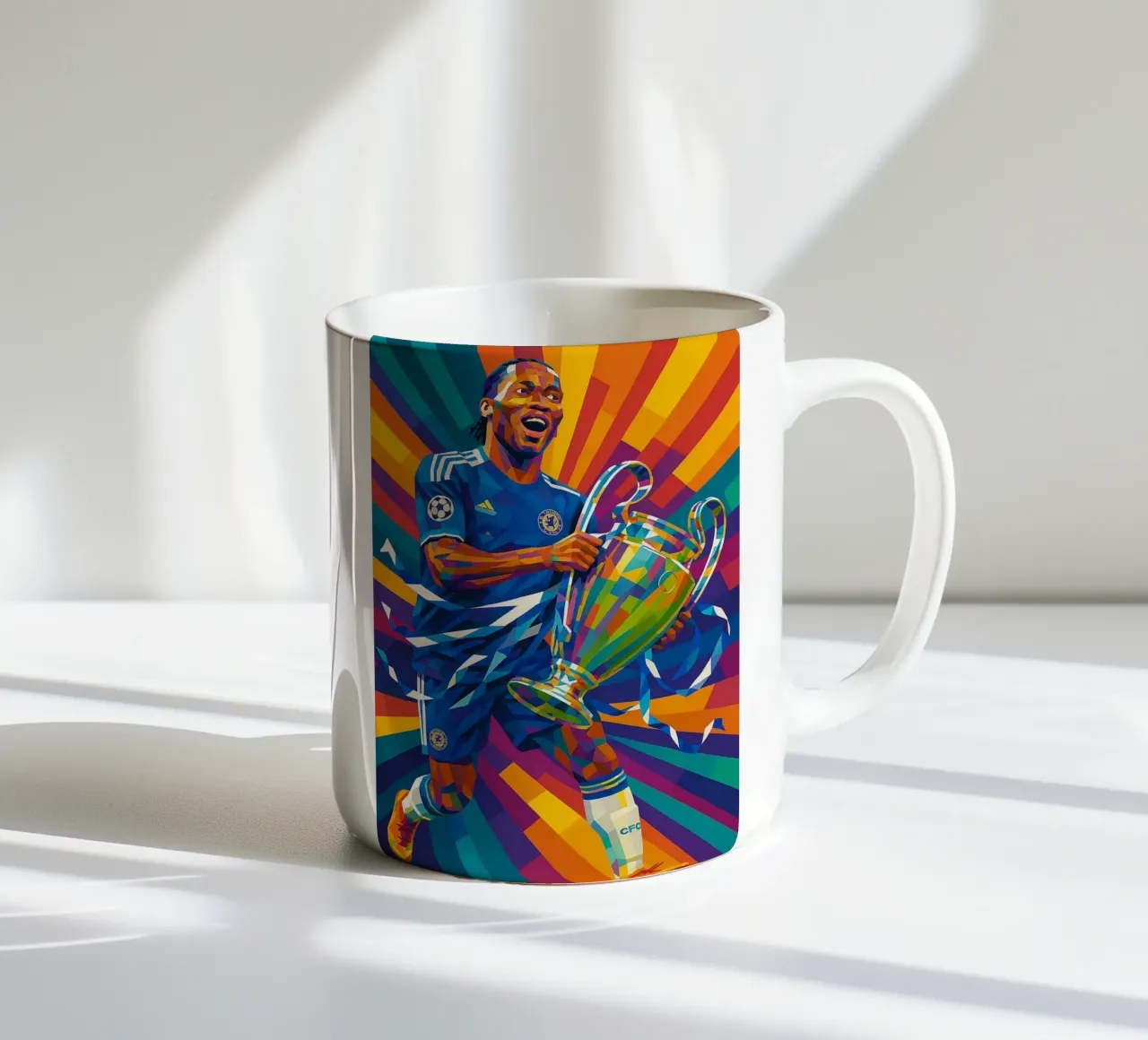 Didier Drogba tazza in ceramica da HopeStudio