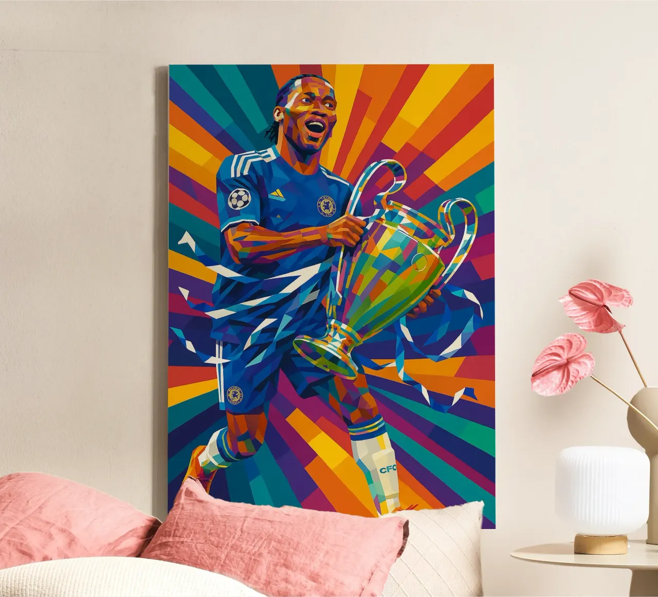 Didier Drogba canvas by HopeStudio