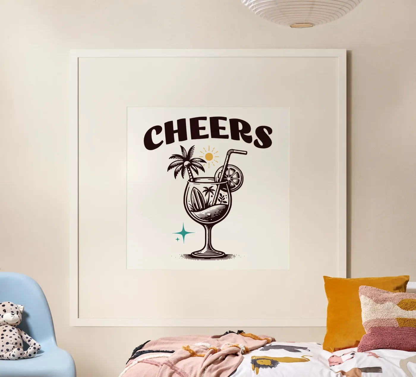 Cheers poster van Gunawan Rb