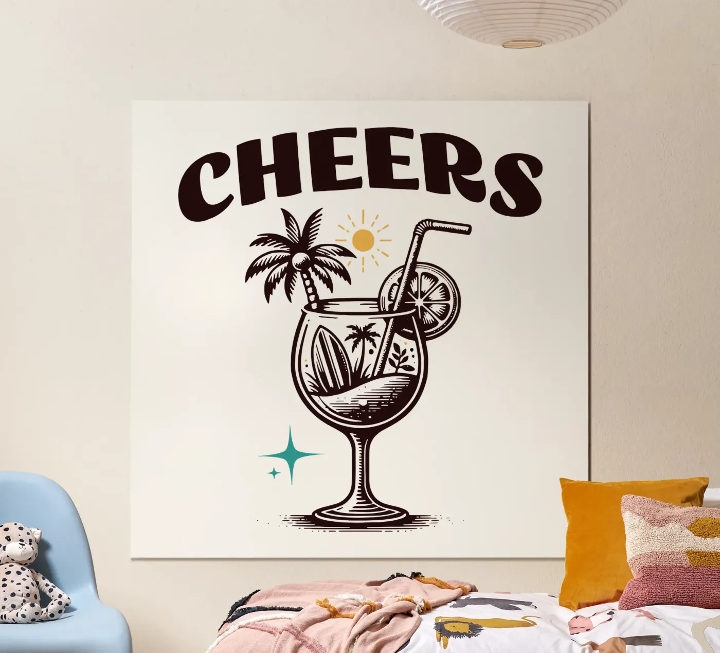Cheers poster van Gunawan Rb