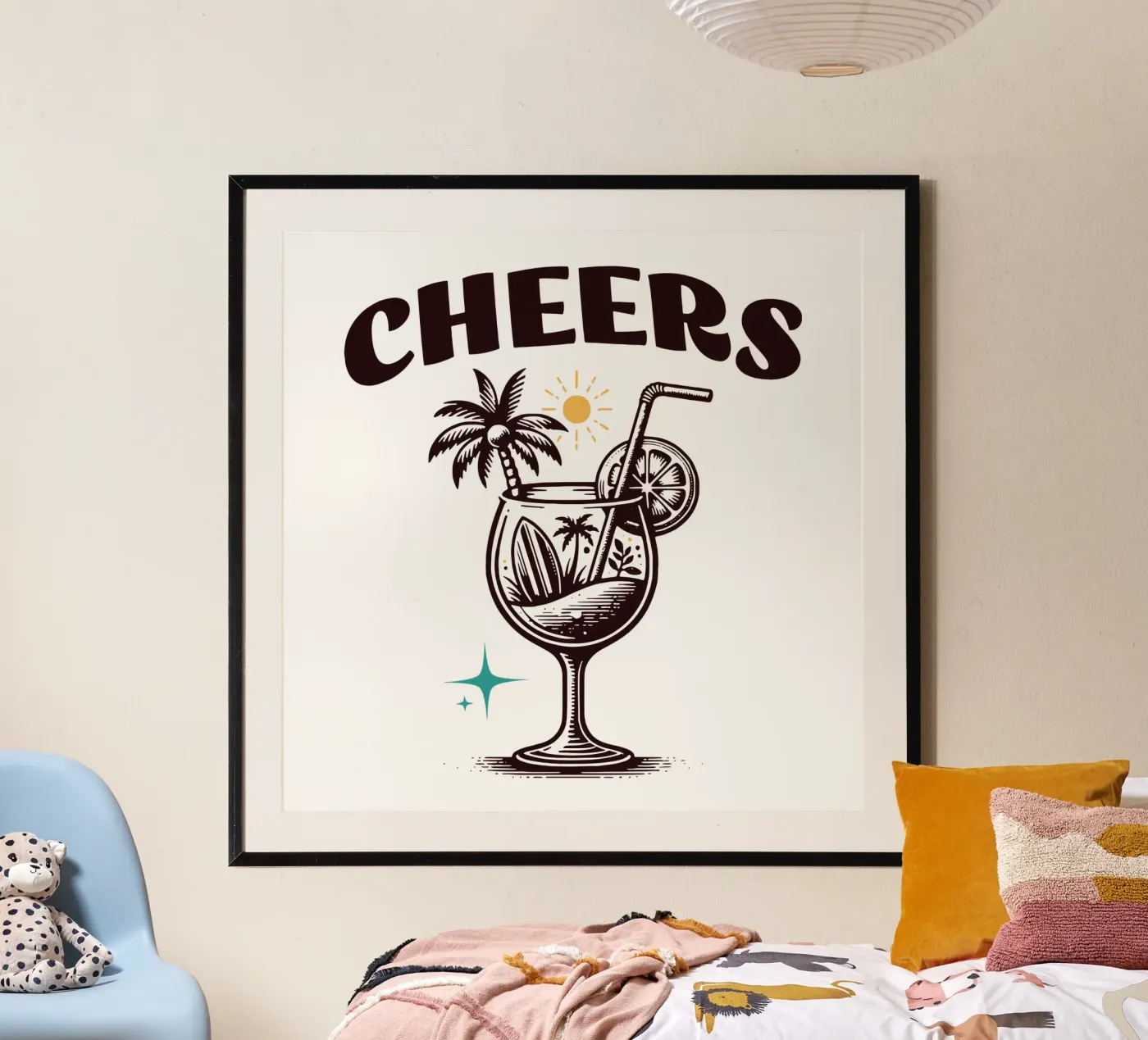 Cheers poster van Gunawan Rb