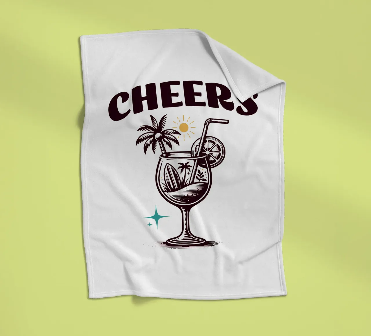 Prost Fleecedecke von Gunawan Rb