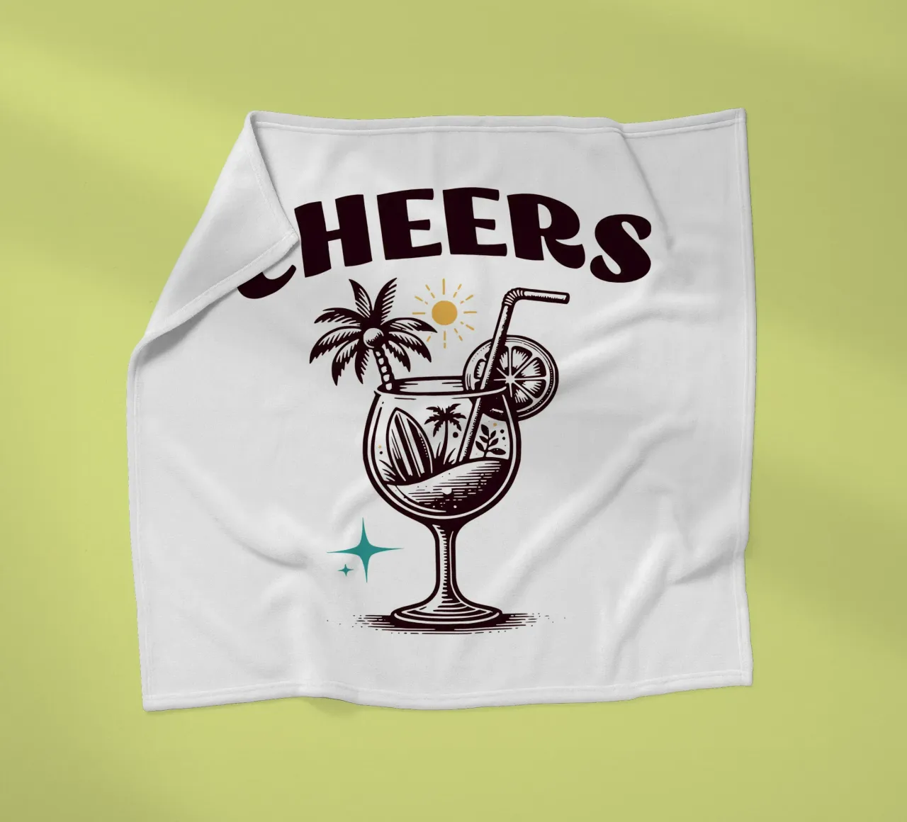 Prost Fleecedecke von Gunawan Rb