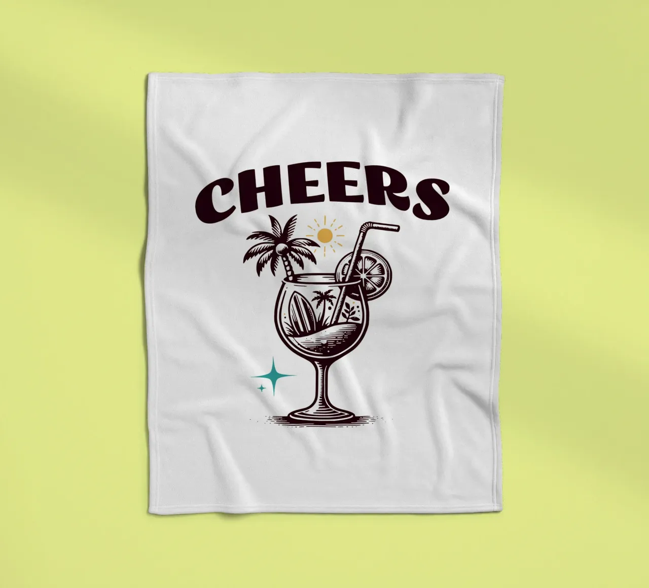 Prost Fleecedecke von Gunawan Rb