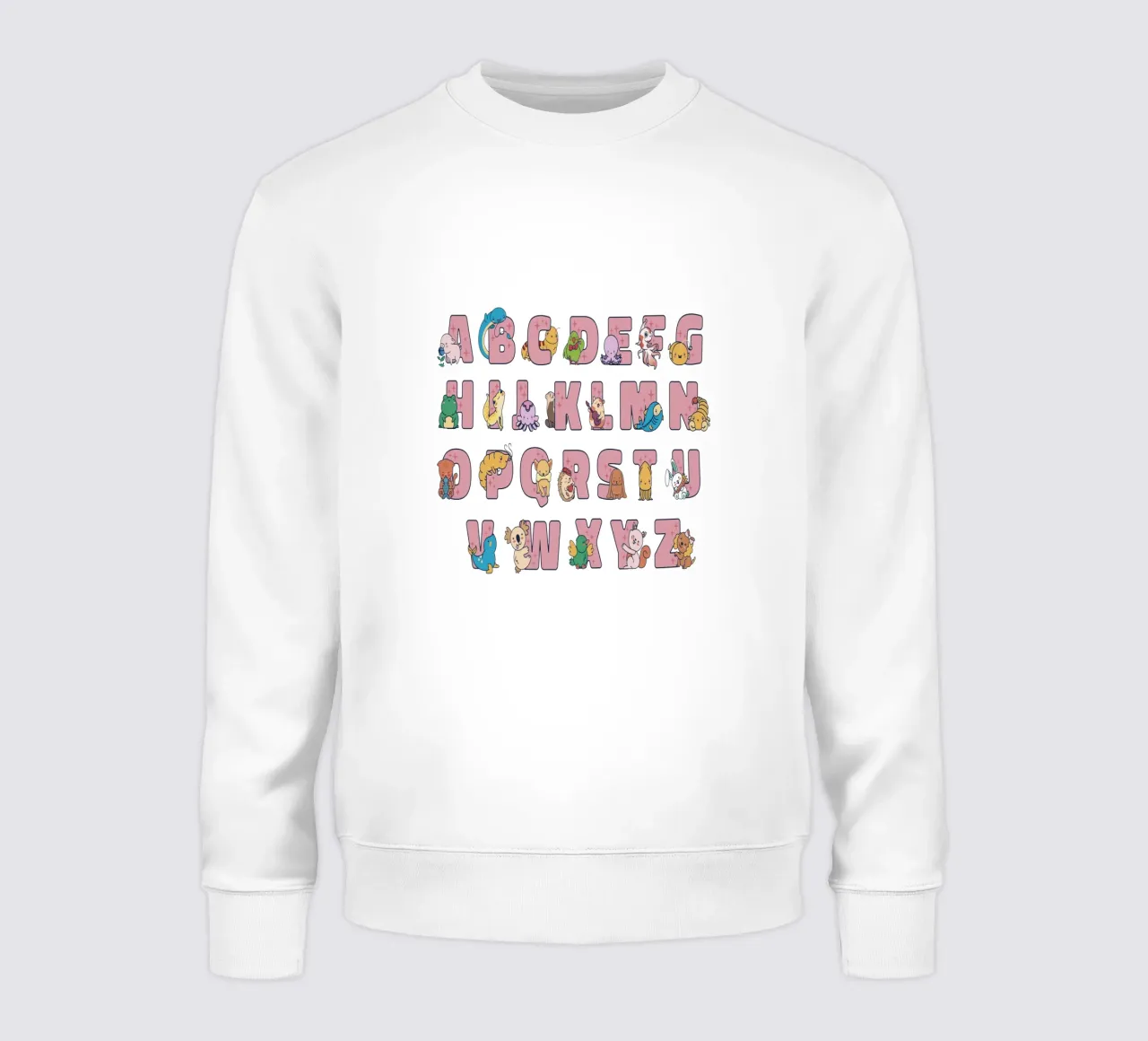 Alfabeto kawaii felpa da 🐹 BABY ART PRINTS