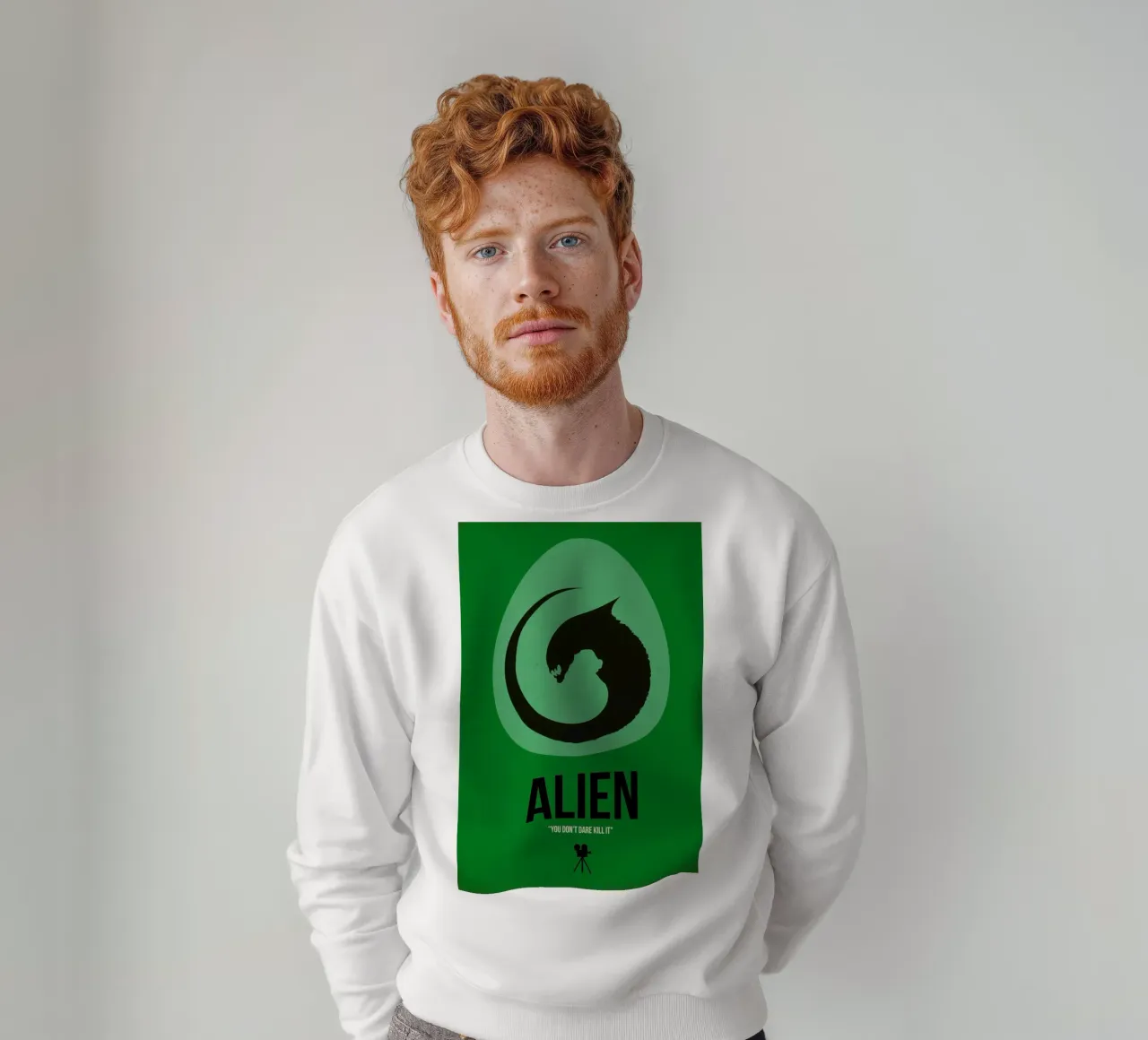 Alien sweatshirt van Naxart
