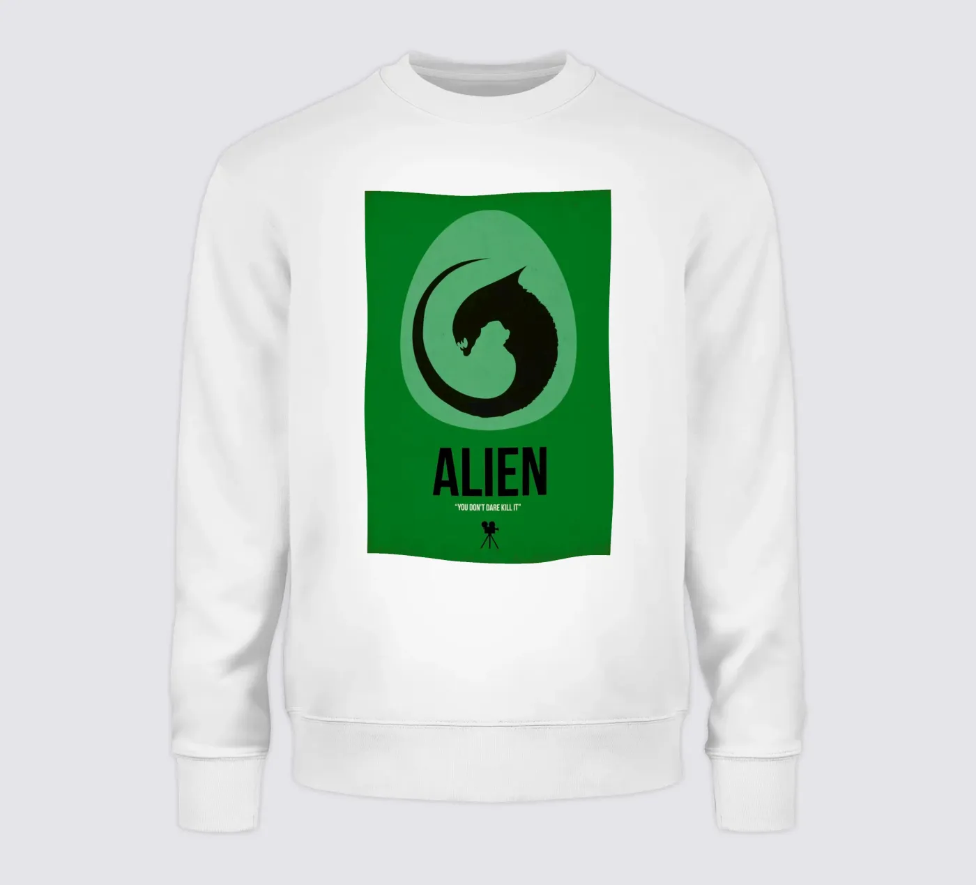 Alien sweatshirt by Naxart