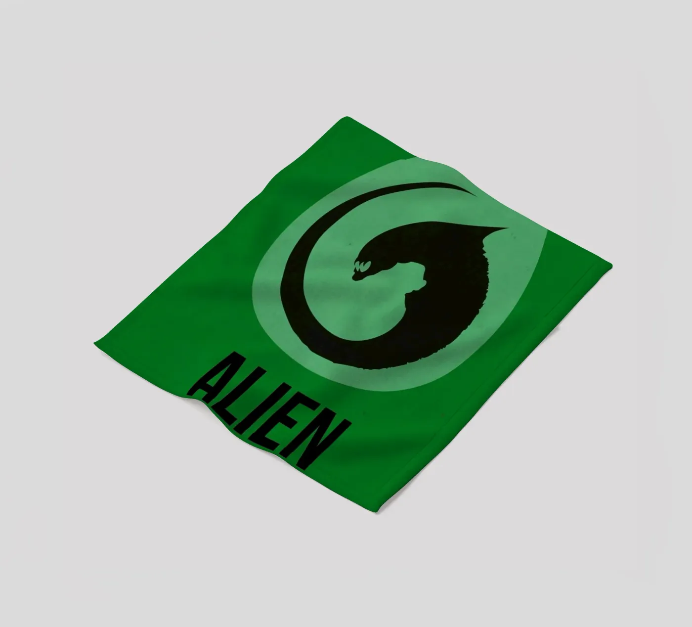 Alien fleece blanket by Naxart