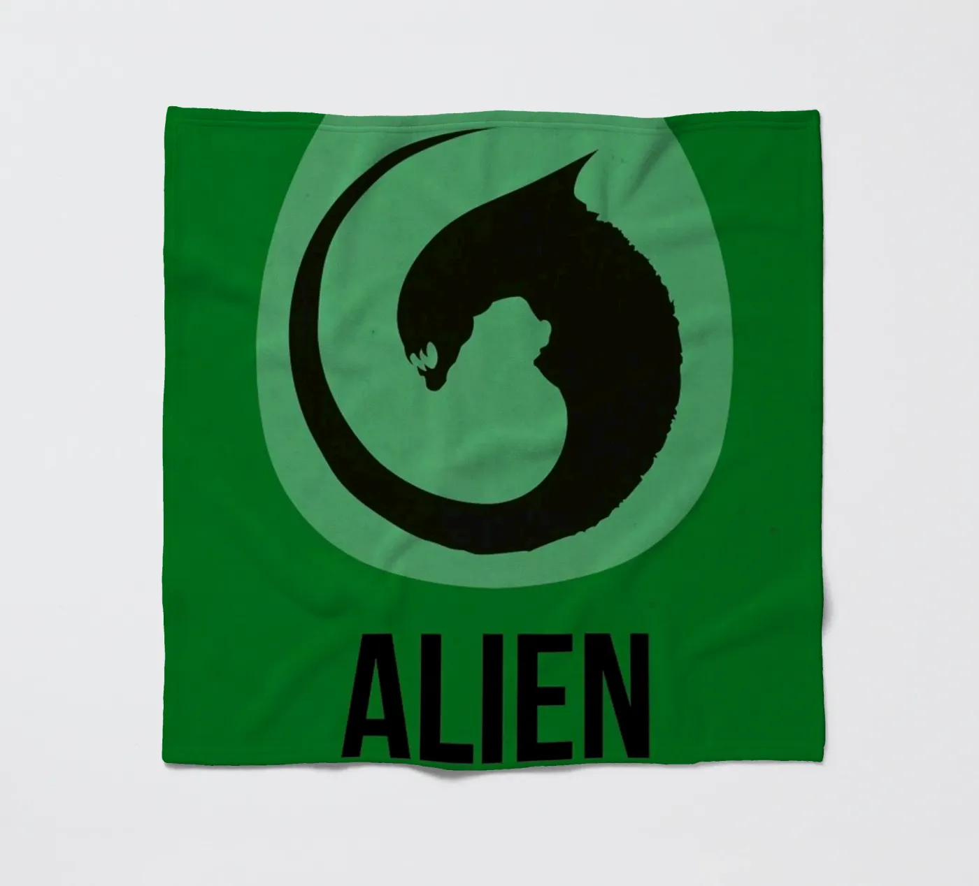Alien fleece blanket by Naxart