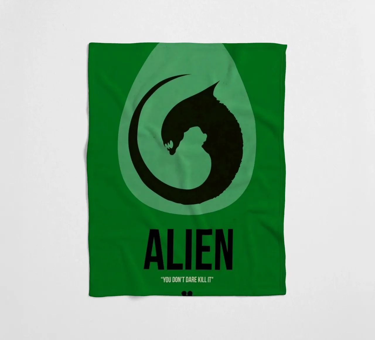 Alien Fleecedecke von Naxart