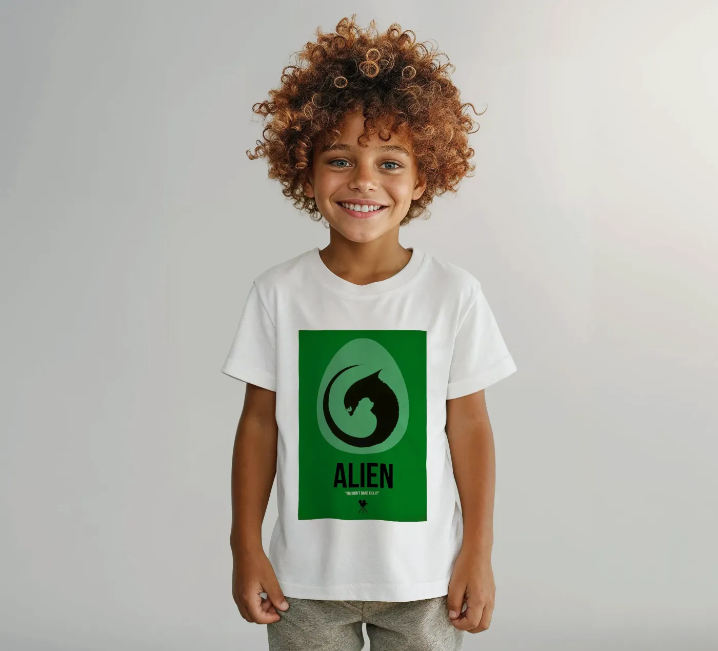Alien Kinder T-Shirt von Naxart